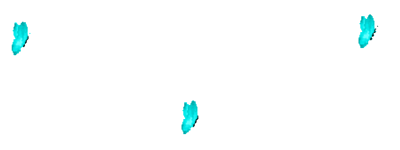 Blue 3D Animated Butterflies GIF