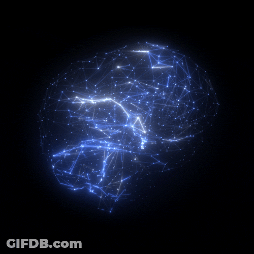 Blue Aesthetic Constellation GIF