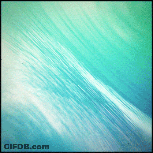 Blue Aesthetic With White Lines Flowing GIF