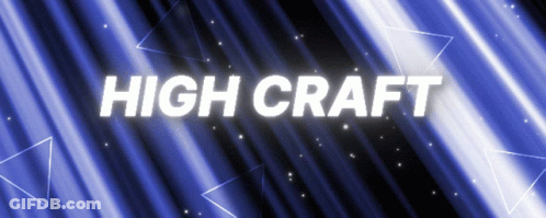 Blue And Black Background With High Craft GIF