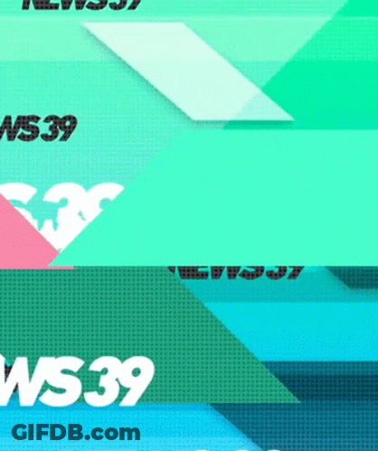 Blue And Green Striped Background Ws39 GIF
