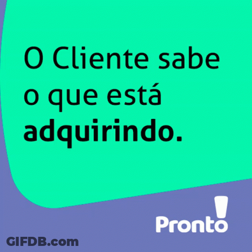 Blue And Purple Background With Pronto GIF