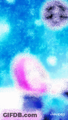 Blue And Purple Background With VivaVideo Text GIF
