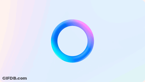 Blue And Purple Circle GIF