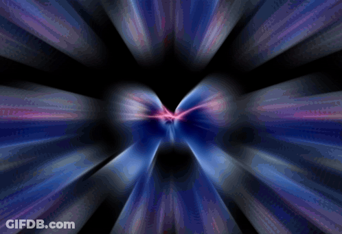 Blue And Purple Light Beam GIF