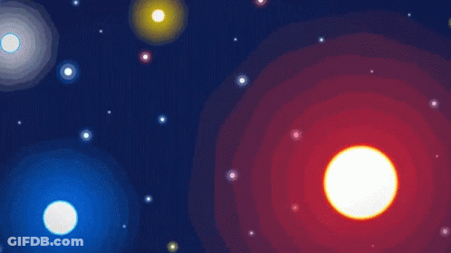 Blue And Red Circle With White Circle GIF