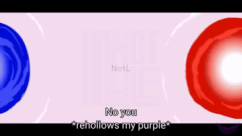 Blue And Red Circles No You Rehallows My Purple GIF