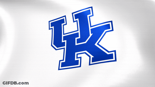 Blue And White Logo Kentucky Tigers GIF