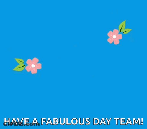 Blue And White Sign Affirmation A Day GIF