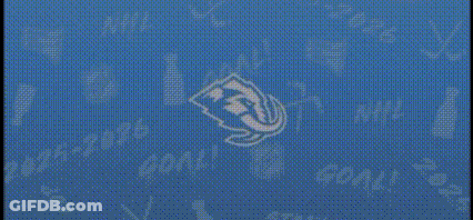 Blue And White Striped Background With TC Logo GIF