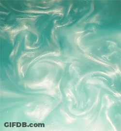 Blue And White Swirling Liquid GIF