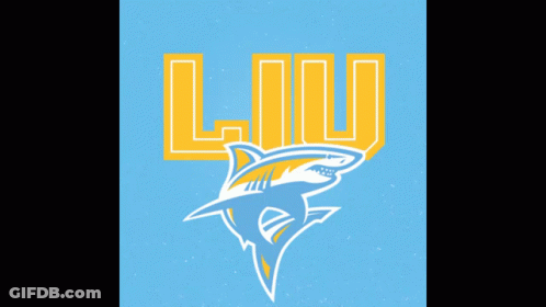 Blue And Yellow Michigan Logo With White Border GIF