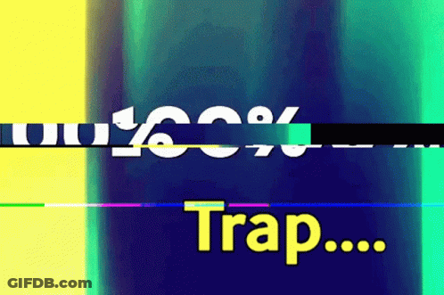Blue And Yellow Trap GIF