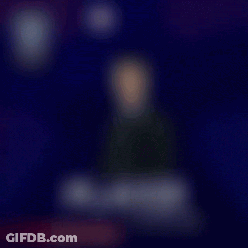 Blue Background Breaking News GIF