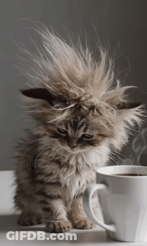 Blue Background Good Morning Monday Again Have Blessed Day GIF