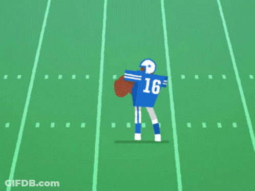 Blue Background Happy 30Th Birthday GIF