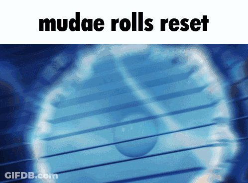 Blue Background Mudae Rolls Reset GIF