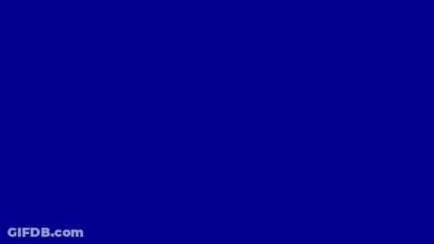 Blue Background With Black Circle GIF
