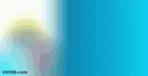Blue Background With Color Swirl GIF