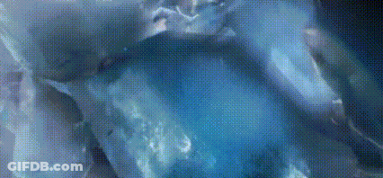 Blue Background With Dots GIF