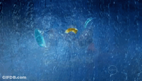 Blue Background With H2C Question Mark GIF