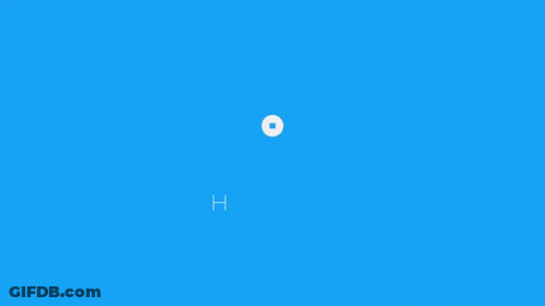 Blue Background With Hedera Hashgraph GIF