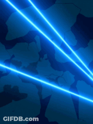 Blue Background With Light Lines GIF