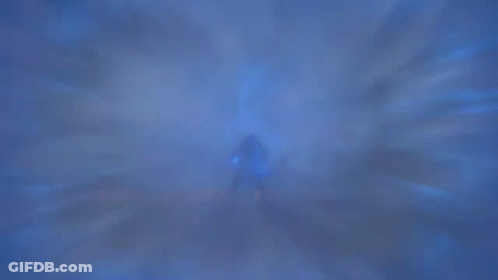 Blue Background With Lines Of Light GIF
