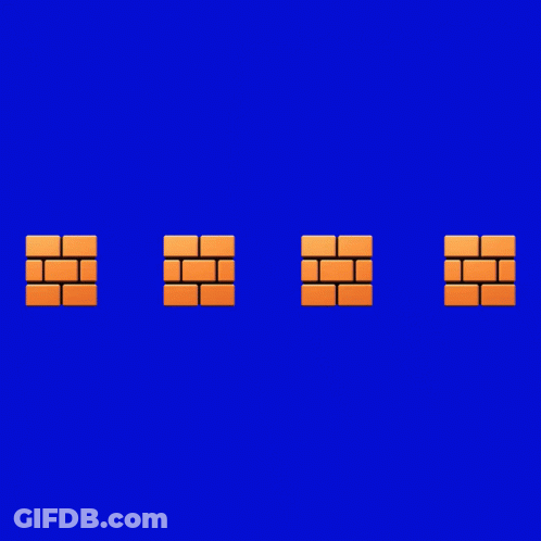 Blue Background With Netflix And Crunchyroll Icons GIF