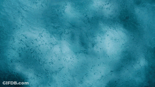 Blue Background With Prehis Planet Ice A GIF