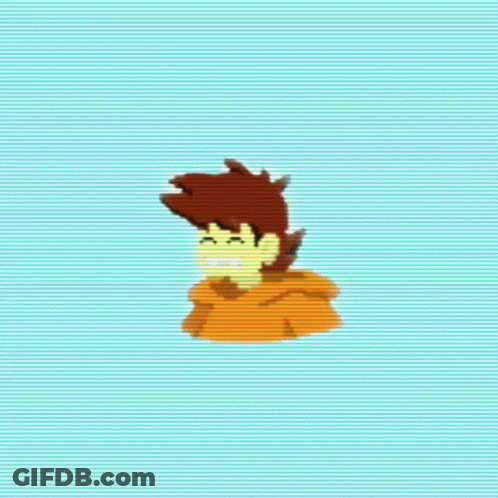Blue Background With Purple And Green Paint Spots GIF
