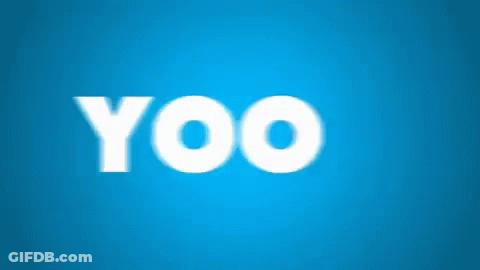 Blue Background With White Border GIF