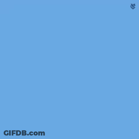 Blue Background With Words Coybib GIF