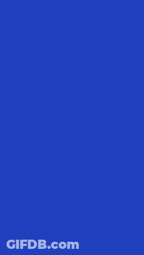 Blue Background With Yellow And Orange Welcome Everyone GIF