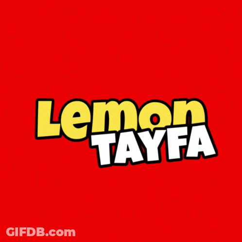 Blue Background Yellow Lemon Tayfa GIF