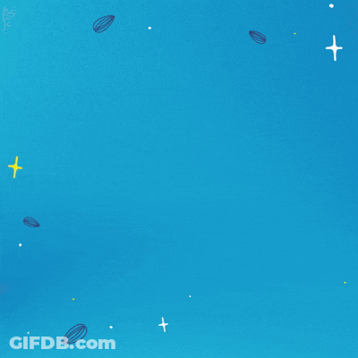 Blue Background Yellow Letters Have Win GIF
