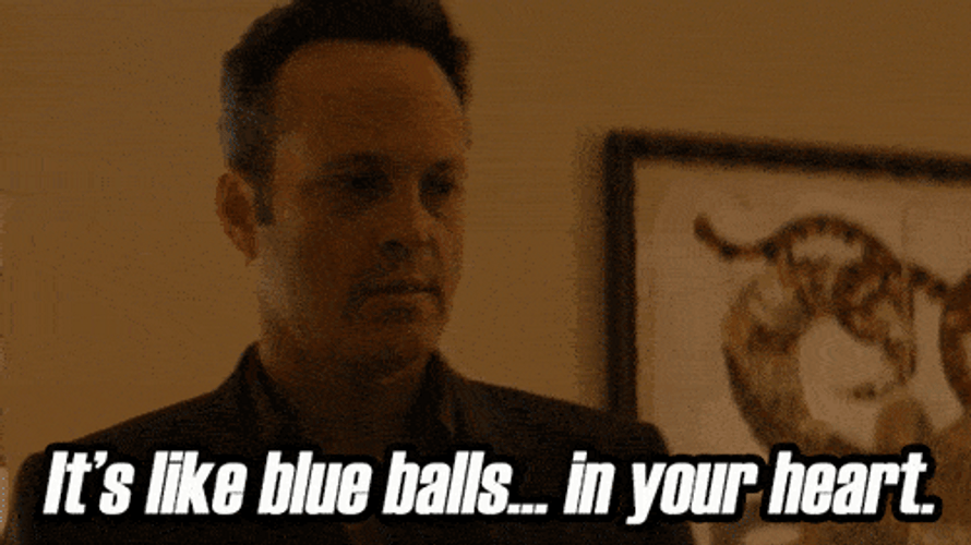Blue Balls In Your Heart GIF