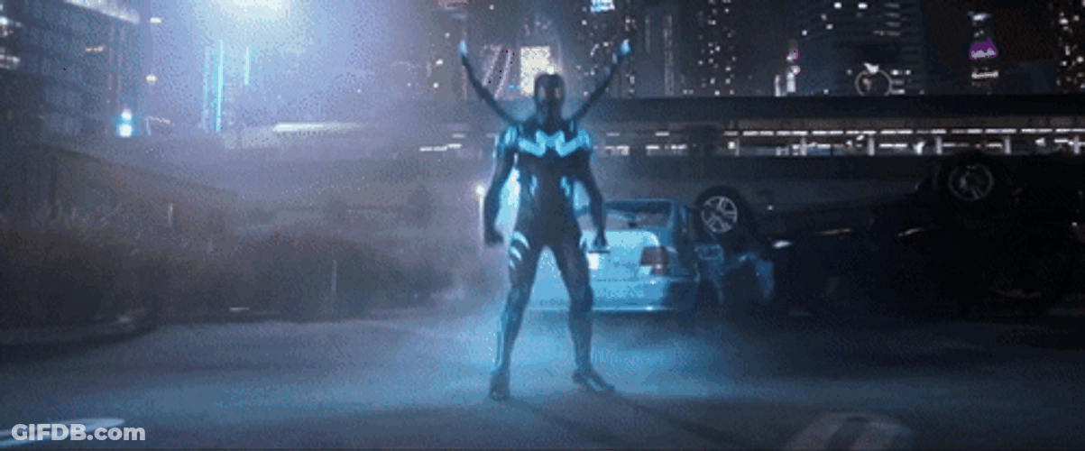 Blue Beetle Ascending GIF