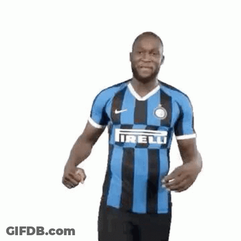 Blue Black Striped Jersey Man Pointing At Himself GIF