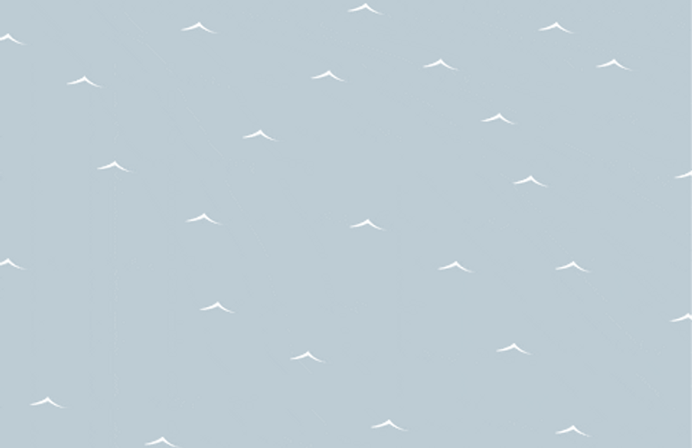 Blue Boat Sailing Ocean GIF