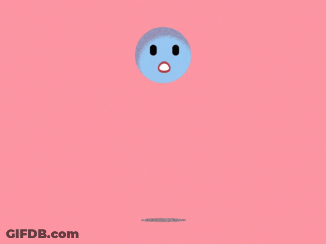 Blue Bouncing Ball GIF