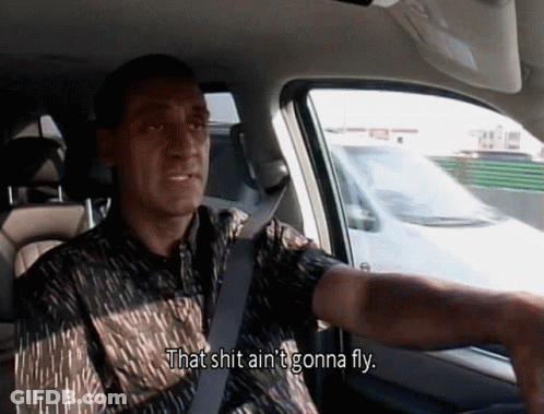 Blue Car Driving Mountain Road GIF