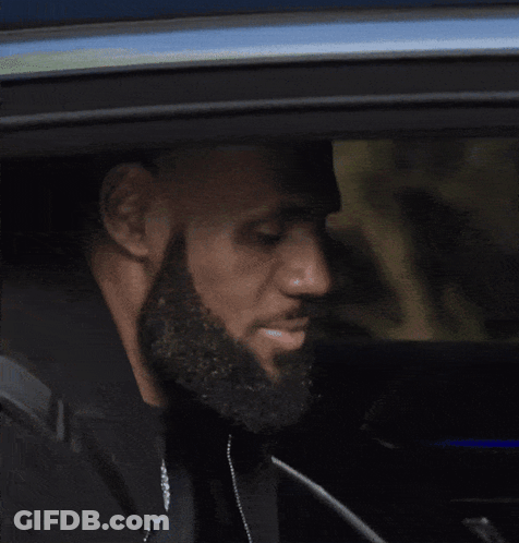 Blue Car With White Stripe GIF