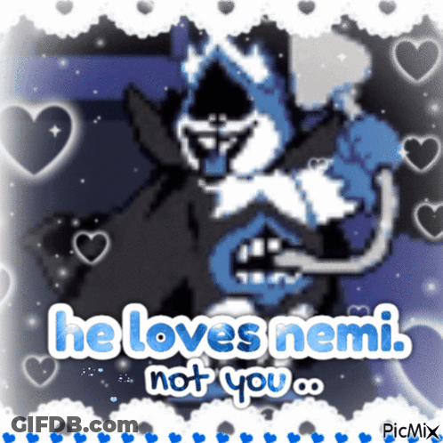 Blue Cartoon Character With Hanging Rope GIF