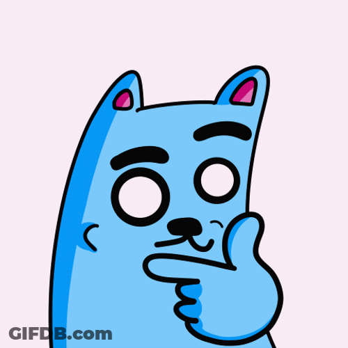 Blue Cat Me GIF