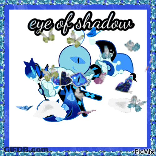Blue Character Eye Of Shadow GIF