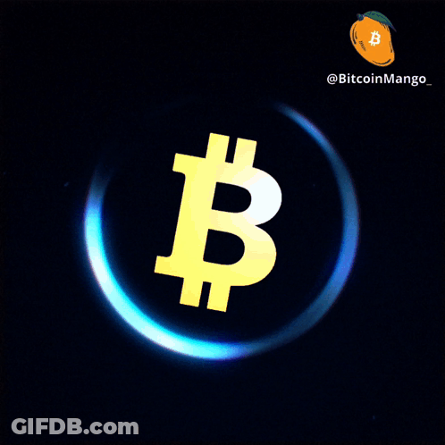 Blue Circle With Letter B GIF