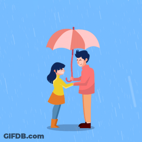 Blue Circle With Red Triangle GIF