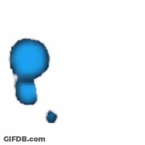 Blue Cloud With White Hole GIF