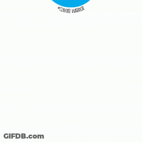 Blue Drop Saying Every Drop Counts GIF